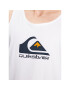 Quiksilver Tank top Big Logo EQYZT07236 Bílá Regular Fit - Pepit.cz