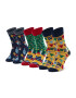 Rainbow Socks Klasické ponožky Unisex Happy Birthday Barevná - Pepit.cz