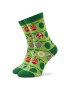 Rainbow Socks Sada 3 párů vysokých ponožek unisex Xmas Balls Zelená - Pepit.cz