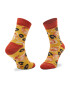 Rainbow Socks Sada 4 párů vysokých ponožek unisex Pizza Socks Box Italiana/Seafood/Pepperoni Červená - Pepit.cz