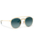 Ray-Ban Sluneční brýle Round Double Bridge 0RB3647N 91233M Zlatá - Pepit.cz