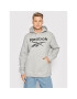 Reebok Mikina Identity Fleece Hoodie GS1609 Šedá Regular Fit - Pepit.cz