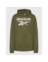 Reebok Mikina Identity H60068 Zelená Regular Fit - Pepit.cz