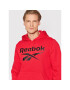 Reebok Mikina Identity HM5339 Červená Regular Fit - Pepit.cz