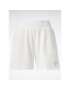 Reebok Sportovní kraťasy Classics Varsity High-Rise Rib Shorts HT7841 Bílá - Pepit.cz