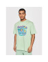 Reebok T-Shirt Classics Destination H54353 Zelená Loose Fit - Pepit.cz