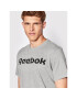 Reebok T-Shirt Graphic Series Linear Logo FP9162 Šedá Slim Fit - Pepit.cz