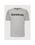 Reebok T-Shirt Graphic Series Linear Logo FP9162 Šedá Slim Fit - Pepit.cz