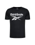 Reebok T-Shirt Workout Ready Supremium Graphic FK6219 Černá Classic Fit - Pepit.cz