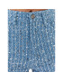 ROTATE Jeansy Embellished Denim 1000631602 Modrá Straight Fit - Pepit.cz