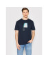 s.Oliver T-Shirt 2111341 Tmavomodrá Regular Fit - Pepit.cz