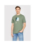 s.Oliver T-Shirt 2111341 Zelená Regular Fit - Pepit.cz