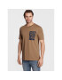 s.Oliver T-Shirt 2119055 Hnědá Regular Fit - Pepit.cz