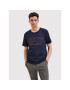 Selected Homme T-Shirt Bene 16085656 Tmavomodrá Regular Fit - Pepit.cz