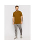 Selected Homme T-Shirt Colman 16077385 Hnědá Relaxed Fit - Pepit.cz