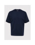 Selected Homme T-Shirt Corton 16085663 Tmavomodrá Oversize - Pepit.cz