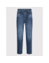 Sisley Jeansy 4ZOLLE003 Tmavomodrá Mom Fit - Pepit.cz