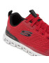 Skechers Boty Glide-Step 232135/RDBK Červená - Pepit.cz