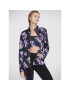 Skechers Bunda anorak Skechcloud Winter Bloom Jacket JA3 Černá Regular Fit - Pepit.cz