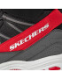 Skechers Kozačky D'Lites 660092L/BKRD Černá - Pepit.cz