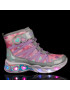 Skechers Kozačky Sweetheart Lights Dreamy Love 302667L/SMLT Stříbrná - Pepit.cz