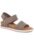 Skechers Sandály BOBS Desert Kiss 31440/TPE Hnědá - Pepit.cz