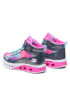 Skechers Sneakersy Flutter Heart Lights Simple Amor 302677L/NVMT Modrá - Pepit.cz