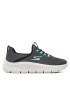 Skechers Sneakersy Go Walk Flex 124956/BLK Šedá - Pepit.cz