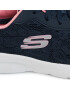 Skechers Sneakersy Homespun 12963/NVPK Tmavomodrá - Pepit.cz