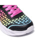 Skechers Sneakersy Lovely Colors 302312L/BKMT Černá - Pepit.cz