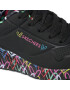 Skechers Sneakersy Lovely Luv 314976L/BKMT Černá - Pepit.cz