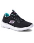 Skechers Sneakersy Simply Special 302070L/BKTQ Černá - Pepit.cz