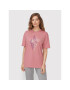 Skechers T-Shirt Diamond Magnolia Outline Everybody WTS354 Růžová Relaxed Fit - Pepit.cz