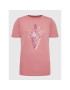 Skechers T-Shirt Diamond Magnolia Outline Everybody WTS354 Růžová Relaxed Fit - Pepit.cz