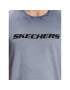 Skechers T-Shirt Diamond Wash Heritage M02TS76 Modrá Regular Fit - Pepit.cz