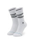 Stance Sada 3 párů vysokých ponožek unisex Basic 3 Pack Crew A556D20SRO Bílá - Pepit.cz