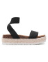 Steve Madden Espadrilky Jlayna SM15000112-04004-001 Černá - Pepit.cz