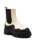 Steve Madden Kotníková obuv s elastickým prvkem Merilyn SM11001689-03007-BOB Béžová - Pepit.cz