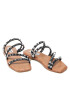 Steve Madden Nazouváky Skyler SM11001773-02002-001 Černá - Pepit.cz