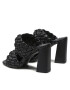 Steve Madden Nazouváky Twisted SM11001923-02002-184 Černá - Pepit.cz