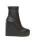 Steve Madden Polokozačky Jassy SM11002158-02002-001 Černá - Pepit.cz