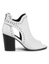 Steve Madden Polokozačky Moxie SM11000919-03001-107 Bílá - Pepit.cz