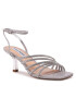 Steve Madden Sandály Aglow-R SM11002103-998 Stříbrná - Pepit.cz