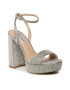 Steve Madden Sandály Lessa-R SM11002394-998 Stříbrná - Pepit.cz