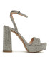 Steve Madden Sandály Lessa-R SM11002394-998 Stříbrná - Pepit.cz