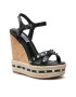 Steve Madden Sandály Madalyn SM11002421-001 Černá - Pepit.cz