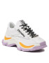 Steve Madden Sneakersy Zoomz SM11002327-140 Bílá - Pepit.cz