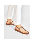 Stuart Weitzman Sandály Goldie T-Strap Sandal S4576 Hnědá - Pepit.cz