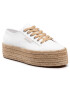 Superga Espadrilky 2790 Drill Denim Rope S41115W Bílá - Pepit.cz