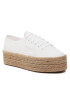 Superga Espadrilky 2790 Rope Macrame Rhombus S3126PW Bílá - Pepit.cz